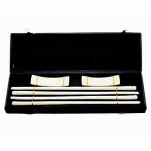 Porcelain Chopsticks - Neutral Tan - 2 Pair