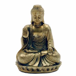 Brass Protection / Blessing Buddha 4 inch