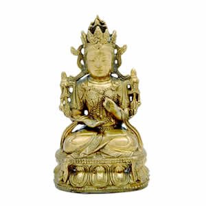 Bodhisattva Buddha - Brass - 5 inch