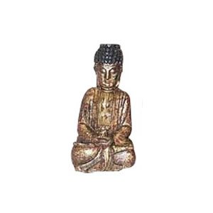 Meditating Buddha - Camphor Wood - 8.5 inch