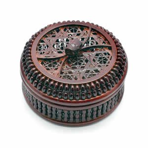 Bamboo Lacquer Box - 5.5 inch