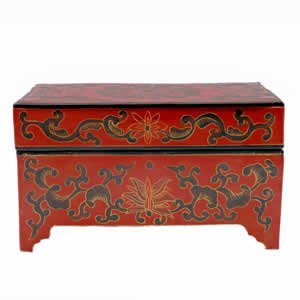 Dowry Box - Red Lacquer