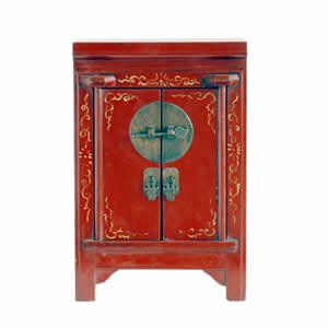 Classic Red Armoire - 13 inch