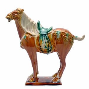 Tang Horse - Porcelain - 12.5 inch