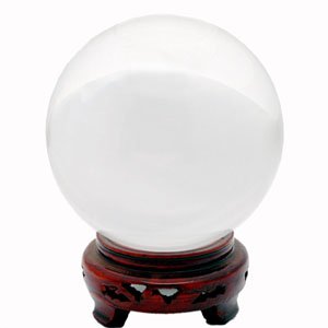 Crystal Ball - Clear - 7.9 Inches