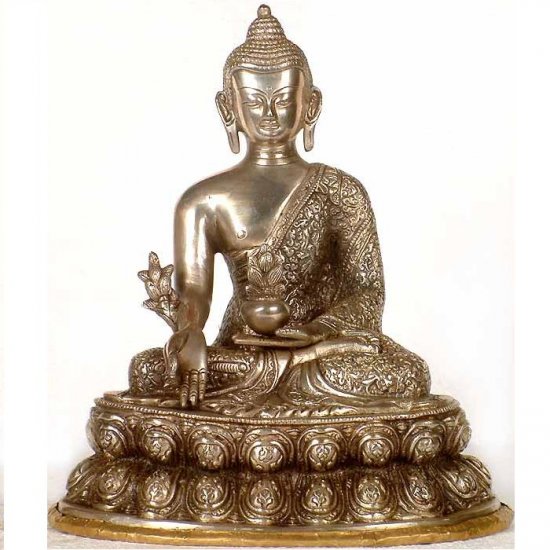 Indian Medicine Buddha - 11.6 Inch
