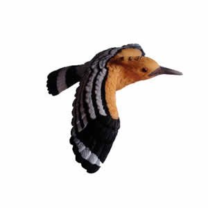 Window Fly Thru - Woodpecker Black/White Wings