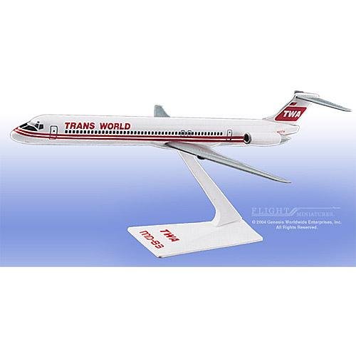 Flight Miniatures - TWA MD-80 Interim Colors (1:200)
