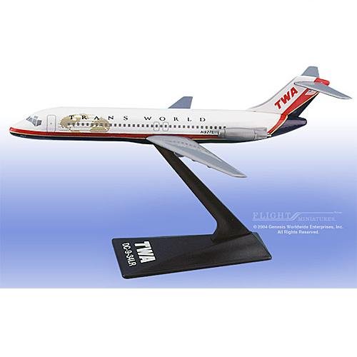 Flight Miniatures - TWA DC-9 (New Colors) (1:200)