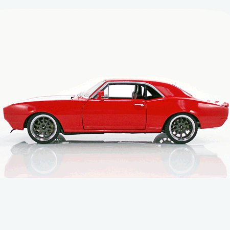 1967 Street Fighter Red Camaro 1/18 Diecast Car