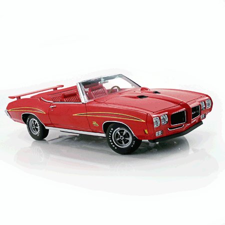 1970 Cardinal Red GTO Judge Convertible 1/18 Diecast Car Limited Edition By GMP -G1801216