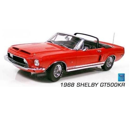 1968 Red Mustang Shelby GT 500KR Convertible 1/24 Diecast Car Limited Edition By GMP -G2403202