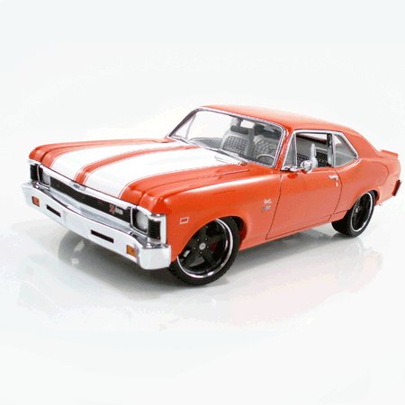 1969 Strope Z-28 Orange Nova 1/18 Diecast Car Limited Edition By GMP -G1801919