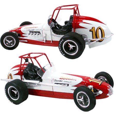#10 Poncho Carter Roll Cage Dirt Champ 1/18 Sprint Car By GMP -G1800507