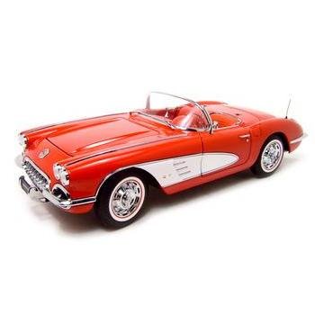 Auto Art 1959 Chevrolet Corvette Red 1:18 Diecast Model