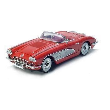 Motormax 1961 Corvette - Red - 1/18 Diecast Model