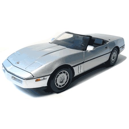 1986 Silver 1/18 Convertible Corvette GreenLight, LLC
