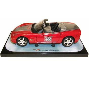 2005 Indy 500 Red/Silver Convertible Corvette 1/24 Pace Car Pace Car Garage Series