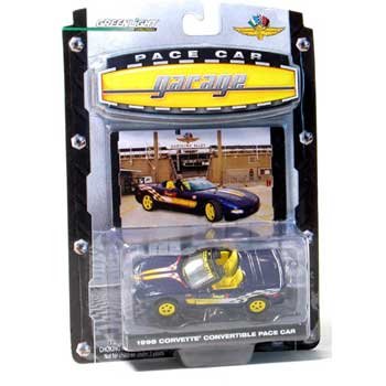 1998 Indianapolis 500 Purple/Yellow Corvette Conv. 1/64 Pace Pace Car Garage Series
