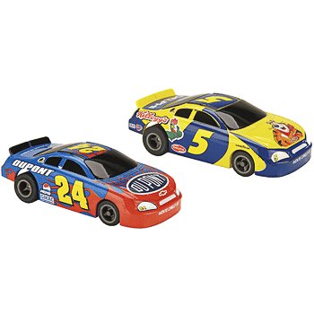NASCAR Twin Pack Kellogg's/Dupont Electric Slot Cars Life-Like Products -433-9031