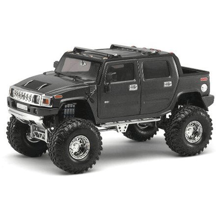 Gunmetal Gray H2 Hummer 1/24 Diecast SUT