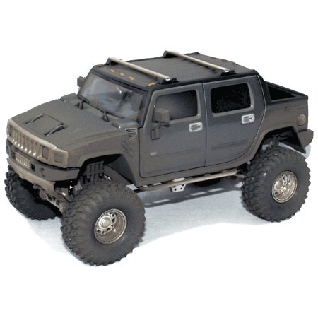 Gunmetal Gray H2 Hummer 1/24 Diecast SUT -Dusty Version