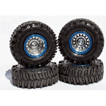 Universal TSL Boggers "True Blue" 1/24 Tire Set