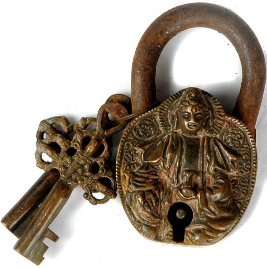 Antiquated Kuan Yin Temple Lock