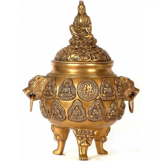 Kuan Yin Incense Burner