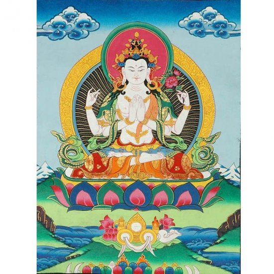Chenrezi (Four-Armed Avalokiteshvara)