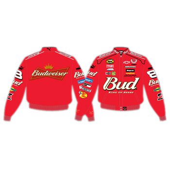#8 Dale Earnhardt Jr. Red Bud Twill Uniform Racing Jacket