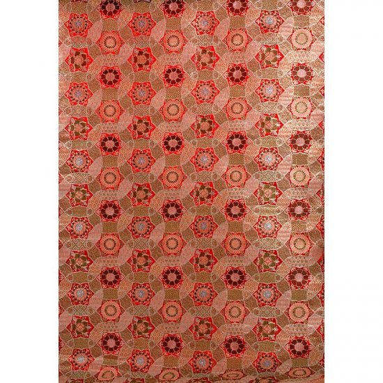 Red Kaleidoscope Fabric
