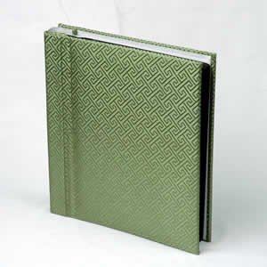 Silk Covered Photo Album - Sage