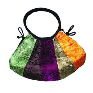 Silk Bag - Patchwork Tote Bag