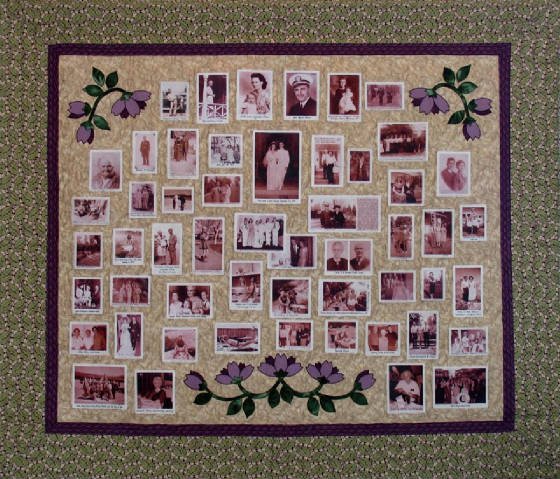 HANDMADE memory quilt