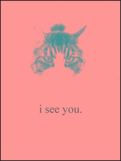i see u. Poster