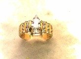 Lds Cubic Zirconia Fashion Ring #571