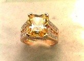 Lds Cubic Zirconia Fashion Ring #578