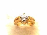 Lds Cubic Zirconia Fashion Ring #600