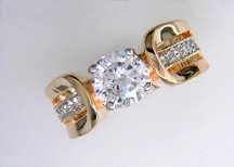 Lds Cubic Zirconia Fashion Ring #603