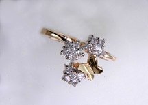 Lds Cubic Zirconia Fashion Ring #608