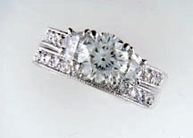 Lds Cubic Zirconia Fashion Ring #615