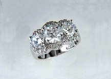 Lds Cubic Zirconia Fashion Ring #618