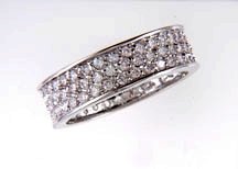Lds Cubic Zirconia Fashion Ring #623