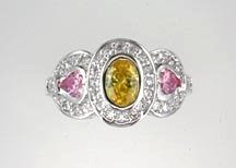 Lds Cubic Zirconia Fashion Ring #638