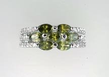 Lds Cubic Zirconia Fashion Ring #639