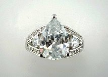 Lds Cubic Zirconia Fashion Ring #647