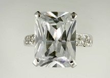 Lds Cubic Zirconia Fashion Ring #651