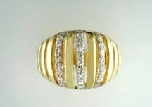 Lds Cubic Zirconia Fashion Ring #655
