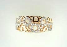 Lds Cubic Zirconia Fashion Ring #656